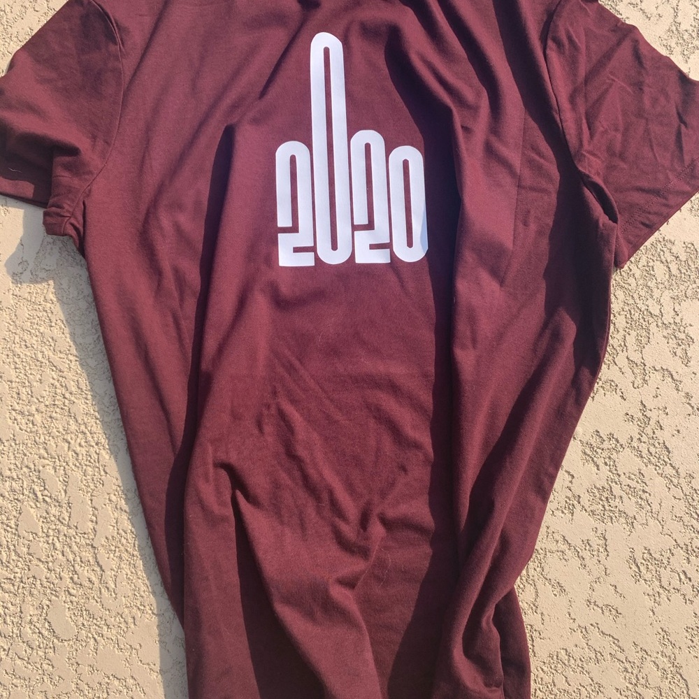 2020 maroon shirt